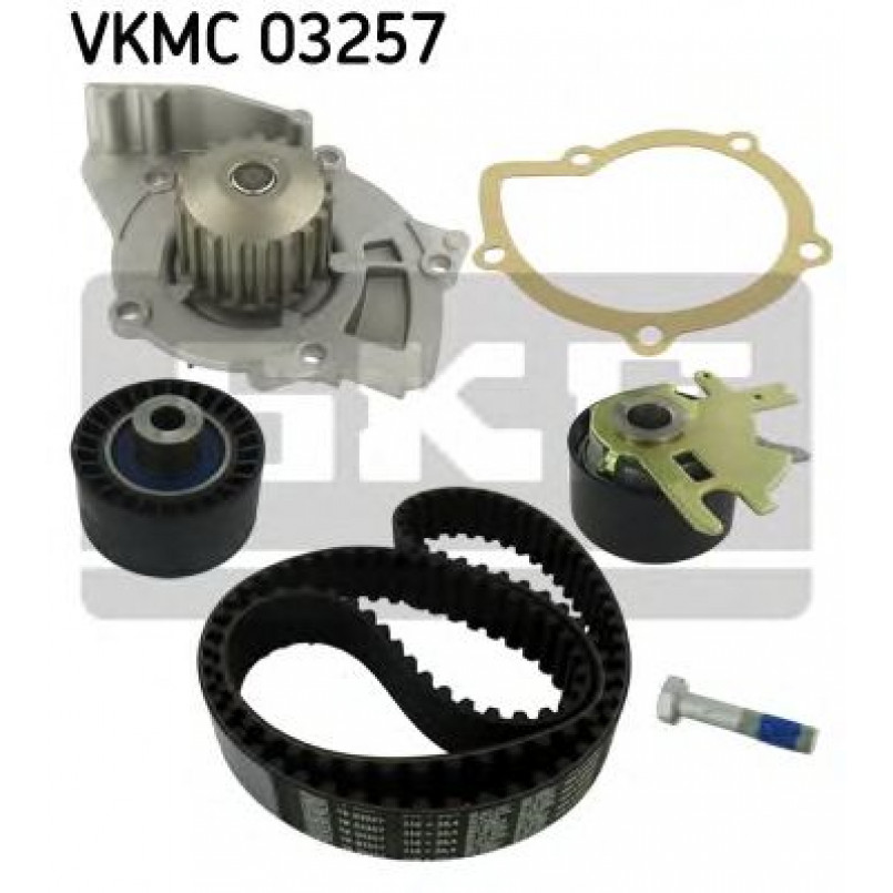 VKMC 03257 SKF - Насос охолоджуючої рідини + комплект зубчатого ремня